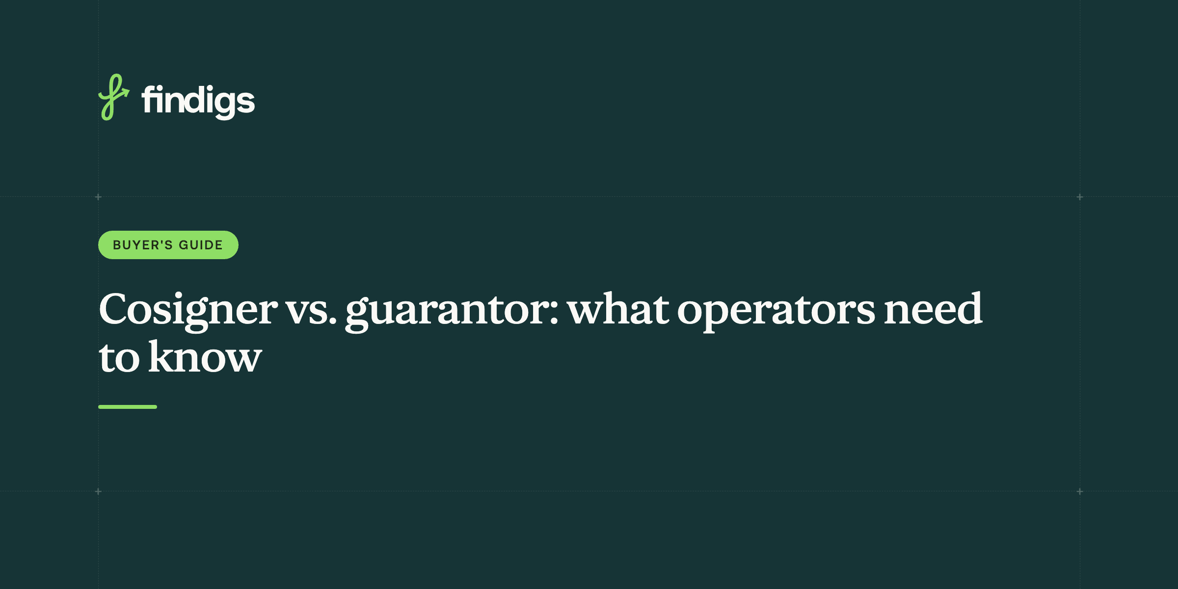 Cosigner vs guarantor: what property managers need to know