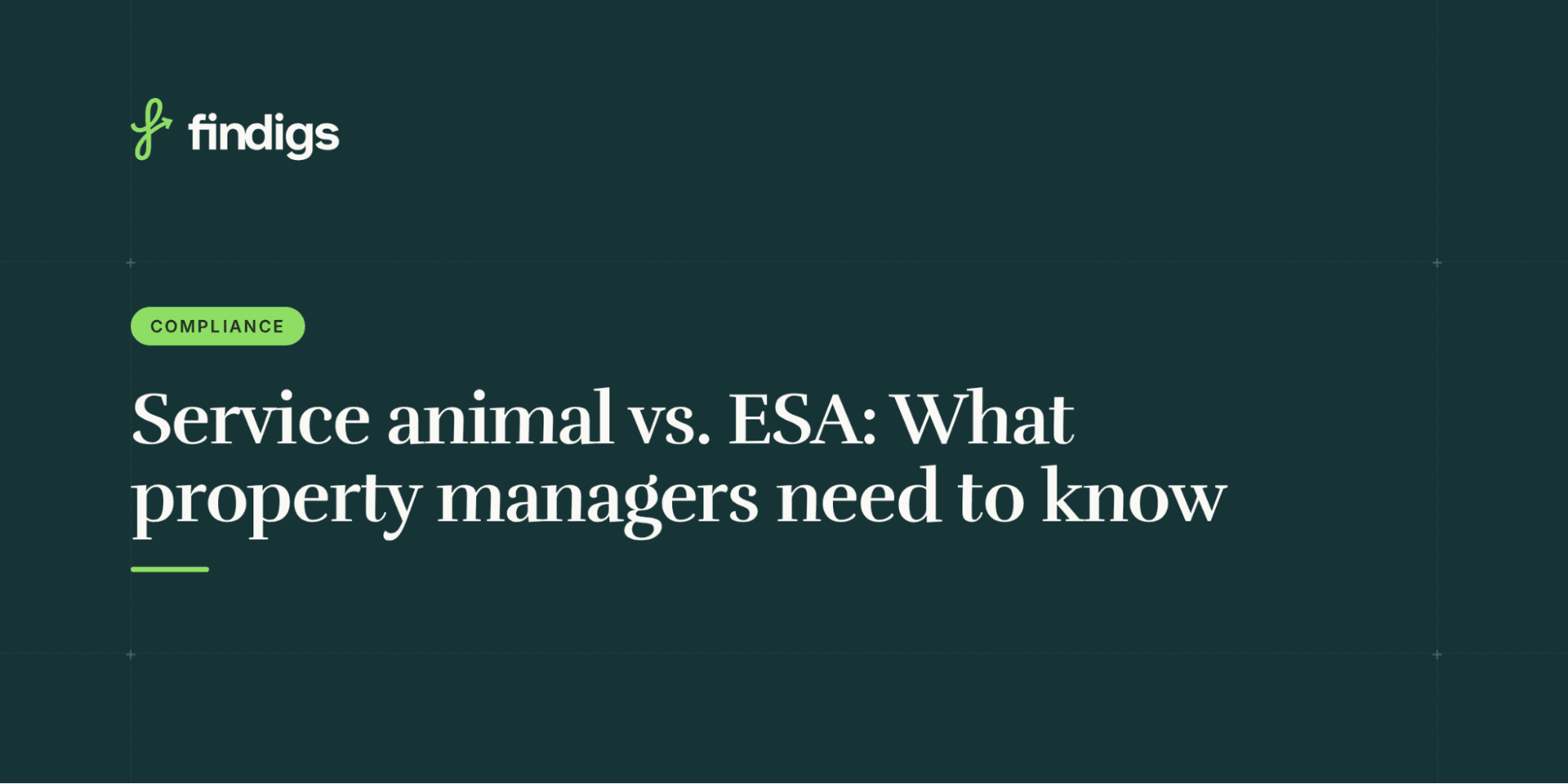 service animal vs ESA