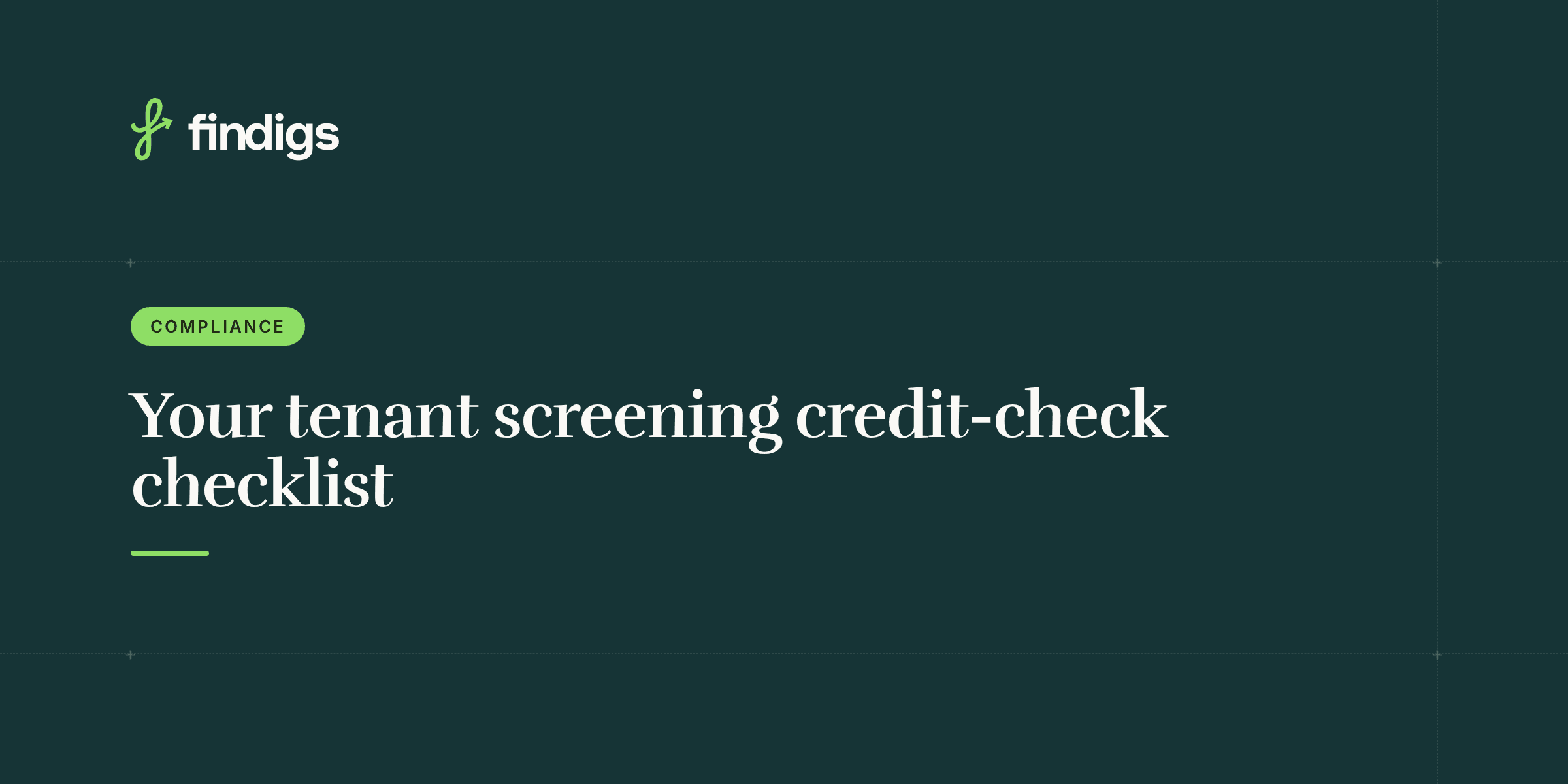 Tenant screening credit check: your legal checklist