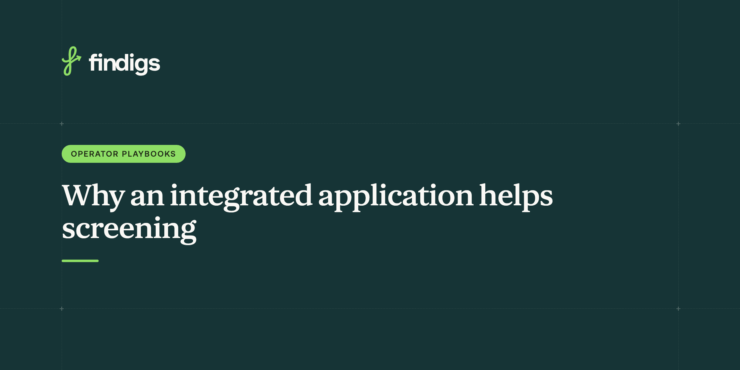 Why a fully integrated application experience can dramatically help your screening process